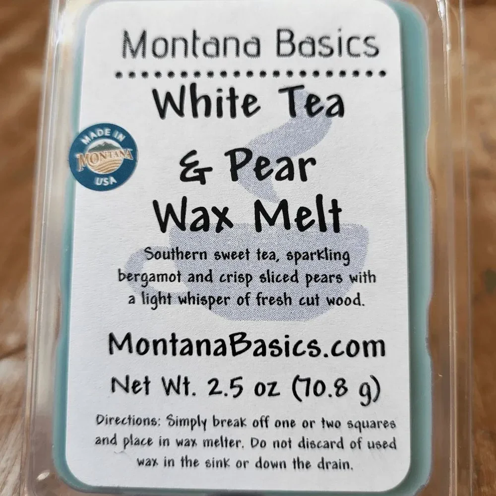 White Tea & Pear - SOY WAX MELT